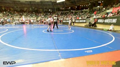 80 lbs Consi Of 16 #2 - Grayson Mitchell, Wichita Wrestling Club vs Elijah Wiley, Roundtree Wrestling Academy