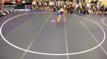 126 lbs Champ. Round 2 - Adrian Andrada, Pinnacle vs Justin Dukes, Summit Wrestling Academy