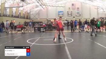 97 kg Consi Of 8 #1 - Bradford Crislip, Unattached vs Carson Raymond, Marines