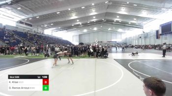 101 lbs Round Of 16 - Kaliya Klise, Gold Rush Wrestling vs Dalianys Ramos Arroyo, Bobcat WC