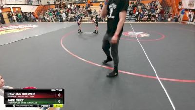 62 lbs Champ. Round 1 - Rawling Brewer, Worland Wrestling Club vs Jake Ohrt, Thermopolis Wrestling Club