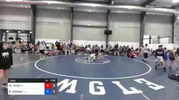 38 kg Final - William Yordy, M2 Black vs Rivers Addison, Blairstown Wrestling Club