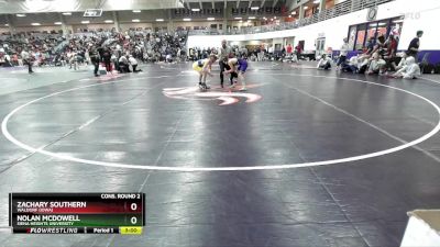 125 lbs Cons. Round 2 - Zachary Southern, Waldorf (Iowa) vs Nolan Mcdowell, Siena Heights University