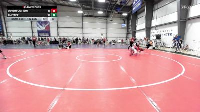 182 lbs Consi Of 16 #1 - Devon Cotton, NC vs Eli Taft, WV