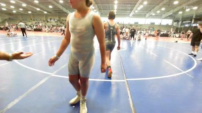 150 lbs Rr Rnd 1 - Kenzie Graeffe-Perry, Midwest RTC vs Mason Felton, Micky's Minions Blue