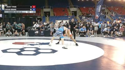 157 lbs Champ. Rd Of 32 - Ricky Titus, Iowa vs Lucas Drake, Pennsylvania