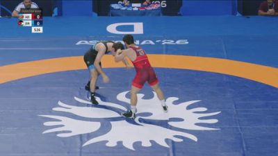79 kg 1/8 Final - Dzhabrail Gadzhiev, Azerbaijan vs Erzo Shamil T Isakov, Jordan