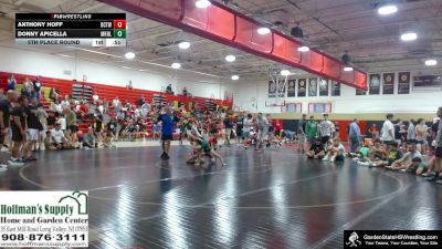 Youth-93 lbs 5th Place Round - Anthony Hoff, Ocean Twp vs Donny Apicella, Morris Knolls