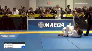 MINAH KAE SUH vs LEONA MANSAPIT 2021 World Master IBJJF Jiu-Jitsu Championship