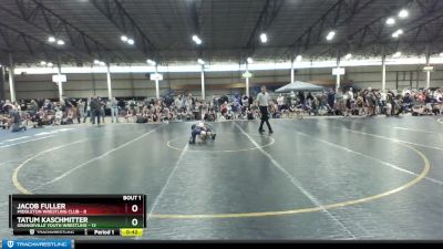 63 lbs Round 1 (4 Team) - Jacob Fuller, Middleton Wrestling Club vs Tatum Kaschmitter, Grangeville Youth Wrestling