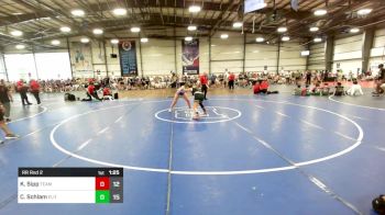 138 lbs Rr Rnd 2 - Kayden Sipp, Team Nebraska Gold vs Charlize Schlam, Elite NJ HSG Red