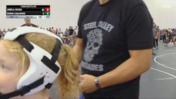 85 lbs Round 6 (10 Team) - Nora Calhoun, Team Palmetto vs Anela Hogg, Missouri Outlaws