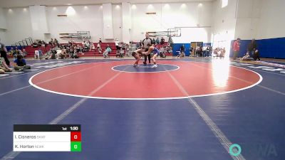 105 lbs Rr Rnd 2 - Iris Cisneros, Skiatook Youth Wrestling vs Keira Horton, Newkirk Takedown Club