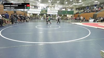 132 lbs Champ. Round 2 - Daniel Avila, Brea Olinda vs Santana Gonzalez, Lakeside