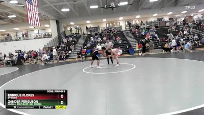 165 lbs Cons. Round 3 - Enrique Flores, BV Bison vs Zander Ferguson, Lincoln Southeast High School