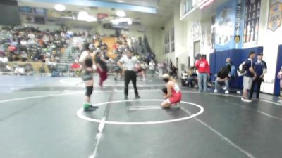 155 lbs Champ. Round 2 - Elizabeth Prieto, Norte Vista vs Josephine Kuss, Hillcrest