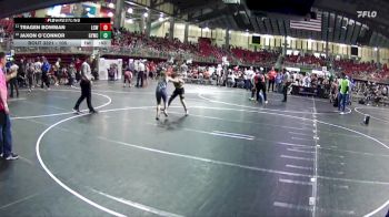 100 lbs 7th Place Match - Tragen Bowman, Little Cougar Wrestling vs Jaxon O`Connor, Gretna Youth Wrestling Club