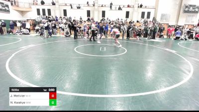 150 lbs Consi Of 16 #2 - Jacob Metivier, Whitman-Hanson vs Nana Kwakye, Norwood