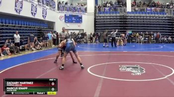 132 lbs Cons. Round 2 - Marcus Knapp, Whiteland vs Zachary Martinez, Morenci Area HS