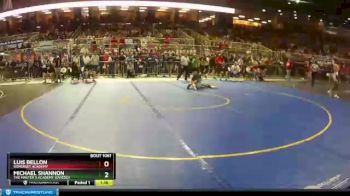 1A 152 lbs Champ. Round 1 - Luis Bellon, Somerset Academy vs Michael Shannon, The Master`s Academy (Oviedo)