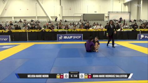 Joana Marie Rodriguez Ballestero vs Melissa Marie Morin 2025 World IBJJF Jiu-Jitsu No-Gi Championship