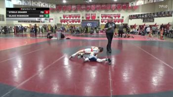 65 lbs Cons. Semi - Blake Robinson, Berge Elite Wrestling Academy vs Steele Graner, PEM