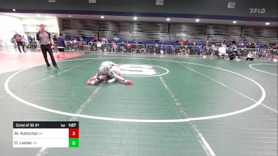 113 lbs Consi Of 32 #1 - Mason Katschor, MI vs Oliver Lester, OH