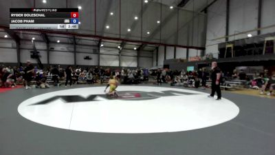 120 lbs Cons. Rd Of 16 - Ryder Doleschal vs Jacob Pham, AWA