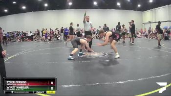 138 lbs Round 3 (4 Team) - Wyatt Wheeler, Palmetto Blue vs Tyler Perkins, Wednesday Warriors