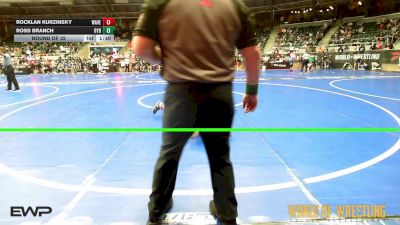 100 lbs Round Of 32 - Rocklan Kurzinsky, Wave Wrestling Club (TN) vs Ross Branch, Backyard Brawlers