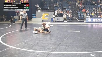 184 lbs Semifinal - Tomas Brooker, Appalachian State vs Asher Cunningham, Penn State