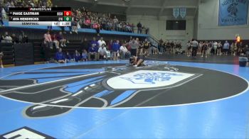115 lbs Semifinal - Paige Eastman, Benton Community vs Ava Hendricks, South Tama