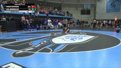 115 lbs Semifinal - Paige Eastman, Benton Community vs Ava Hendricks, South Tama