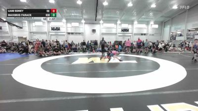 88 lbs Round Robin 1 - Liam Edney, Tri State Hammers - EL vs Maximus Farace, Rebellion - EL