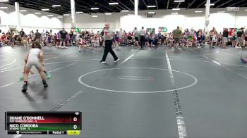 48 lbs Round 4 (6 Team) - Shane O`Donnell, Mat Warriors Red vs Nico Cordoba, Xtreme Team