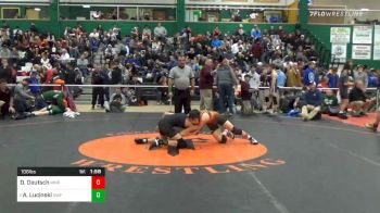 106 lbs Prelims - Owen Deutsch, Mamaroneck vs Andrew Lucinski, Newfane