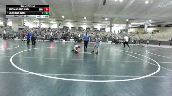 80 lbs Champ. Round 1 - Linwood Ball, Iron Knights vs Thomas Ireland, Big Red Wrestling Club