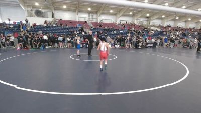 85 lbs Champ. Round 1 - Luis Sanchez, Damaged Ear Wrestling Club vs Leighton Brown, Northside Wrestling Club
