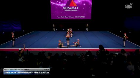 Terre Haute Cheer University - NINJA TURTLES [2026 L1 Senior - D2 - Small Semis] 2026 The D2 Summit