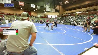 70 lbs Rr Rnd 1 - Kanaan Gandee, North DeSoto Wrestling Academy vs Flynt Hodge, Pottsville Apache Youth Wrestling