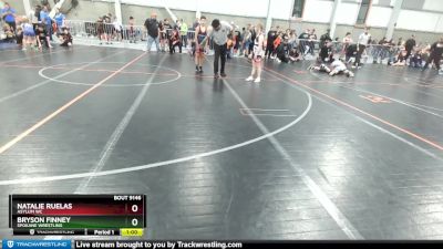 104-114 lbs Round 2 - Natalie Ruelas, Asylum WC vs Bryson Finney, Spokane Wrestling