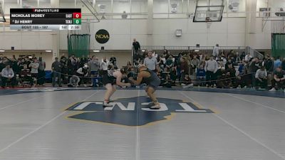 197 lbs Champ. Round 2 - Nicholas Morey, Eastern vs DJ Henry, Tcnj