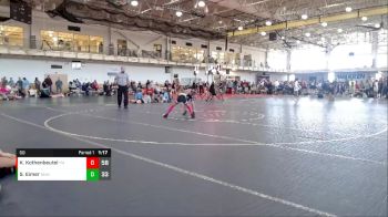 50 lbs Round 3 (6 Team) - Kinsley Kothenbeutel, Team Minnesota vs Stella Eimer, Big Money Movin