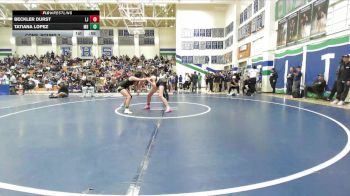 135 lbs Cons. Round 2 - Tatiana Lopez, Mission Bay vs Beckler Durst, La Jolla