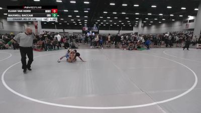 113 lbs Champ. Rd Of 128 - Elijah Van Horn, Mile High Wrestling Club vs Maxwell Baccam, Ubasa Wrestling Academy