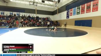 170 lbs Champ. Round 1 - Ethan Frank, Deer Park vs Josiah Klontz, Ridgeline