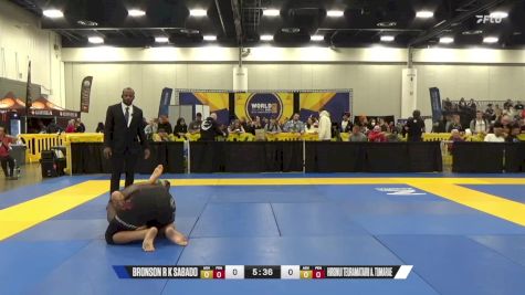 Hironui Teuramatarii A. Tumarae vs Bronson R K Sabado 2024 World IBJJF Jiu-Jitsu No-Gi Championship