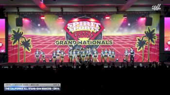 The California All Stars-San Marcos - Onyx [2026 L4 Senior Coed - Medium Day 2] 2026 Spirit Sports Grand Nationals