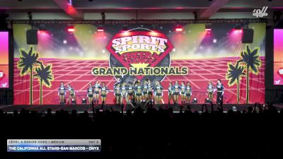 The California All Stars-San Marcos - Onyx [2026 L4 Senior Coed - Medium Day 2] 2026 Spirit Sports Grand Nationals