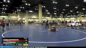 145 lbs Placement (16 Team) - Thomas Wehrmeister, STL Orange vs Dylan Parkinson, Florida Bulls